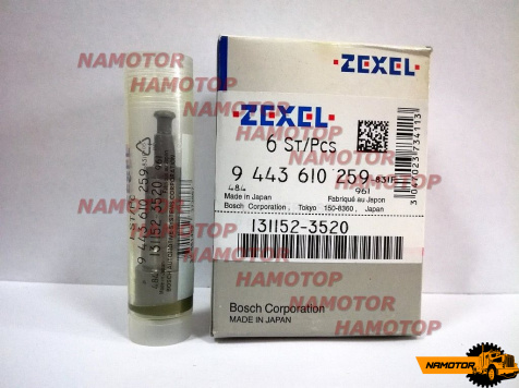 Плунжер   131152-3520  1-15631-029-0 1156310290   A162   6BG1   ZEXEL